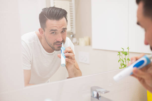 istock Morning toilet of a man 484616466