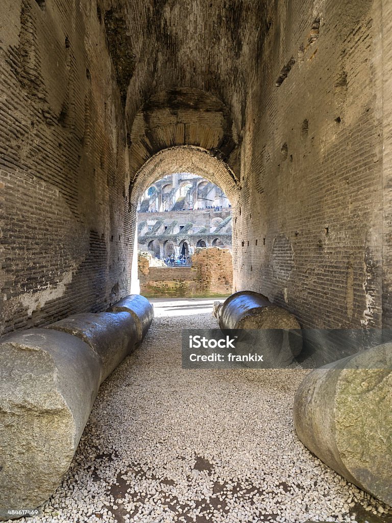 Kolosseum in Rom, Italien - Lizenzfrei Amphitheater Stock-Foto