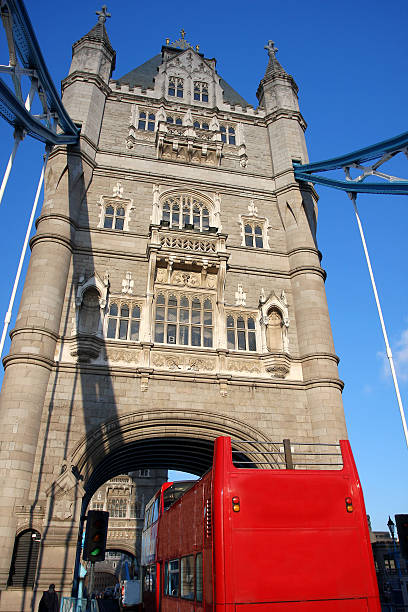 istock Famous Tower Bridge in London, England 484618391
