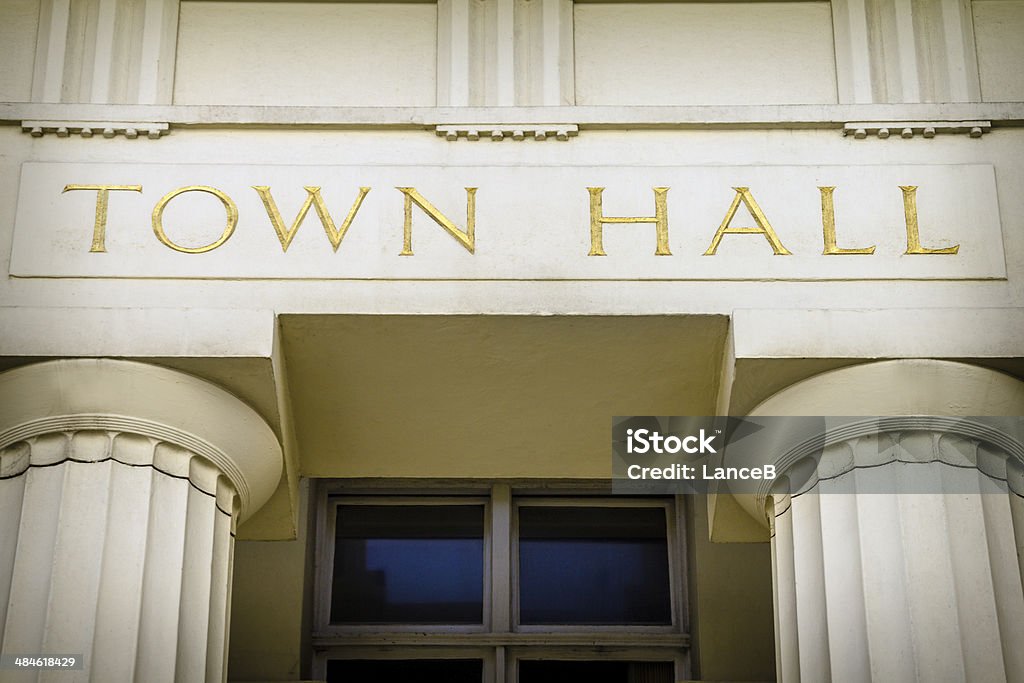 Town Municipio - Foto stock royalty-free di Municipio