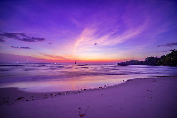 istock Beach and tropical sea Sunset 484619561