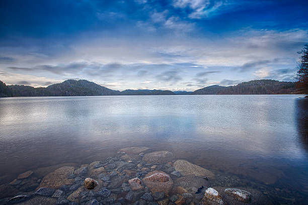 istock Norwegian mountain calm water 484619641