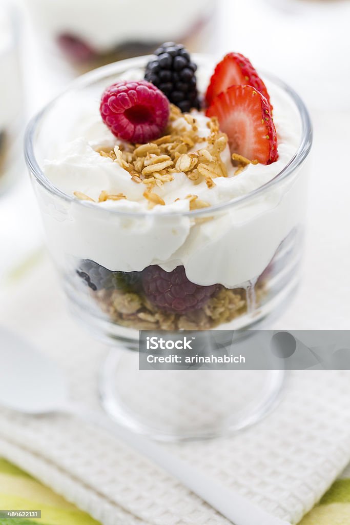 Parfait de - Foto de stock de Frutas del bosque libre de derechos