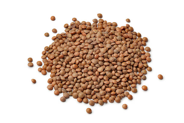 istock Heap of mountain lentils 484623611