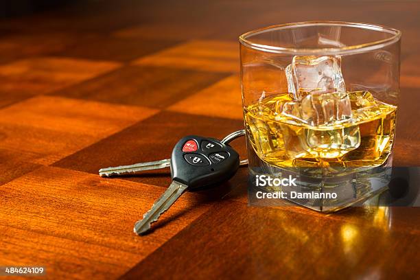 Drinking And Driving Stock Photo - Download Image Now - Drunk Driving, Key, Alcohol - Drink