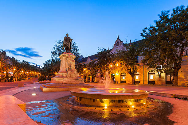 istock Szekszard Hungary Garay Square with Fountain 484625902