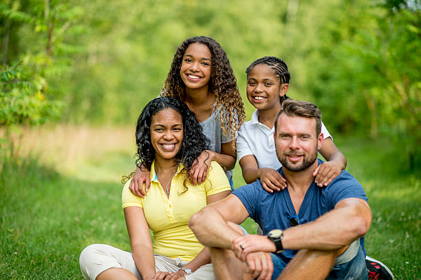 istock Family Portrait in the Park 484626082