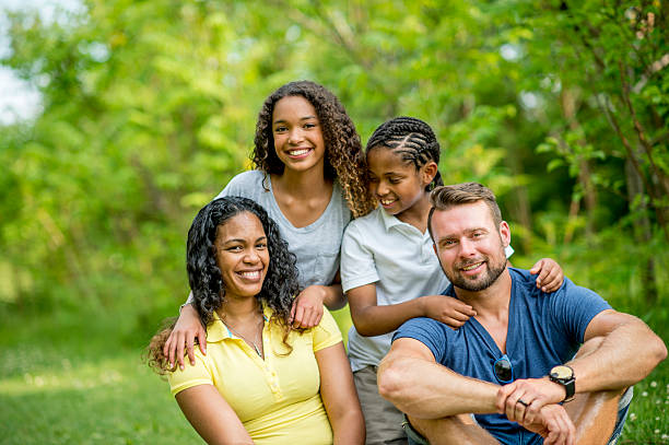 istock Family Portrait in the Park 484626096
