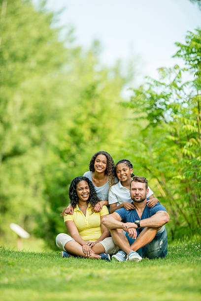 istock Family in a Park Under the Sky 484626108