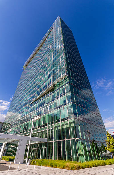 istock Office buildings in Prague 484633630