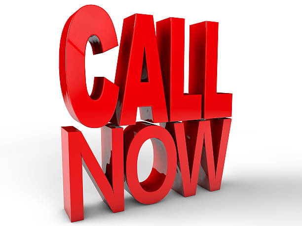 Call Now Call Now over white Background animal call stock pictures, royalty-free photos & images