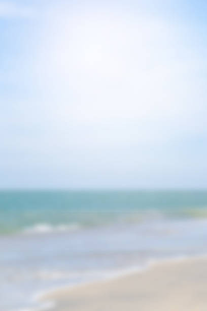istock Blurred  sky in sun light and sand nature Background. 484638518