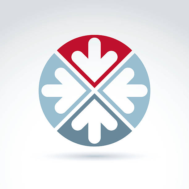 Multiderectional Symbol 100+ Multidirectional Sign Post Stock Illustrations, Royalty-Free ...