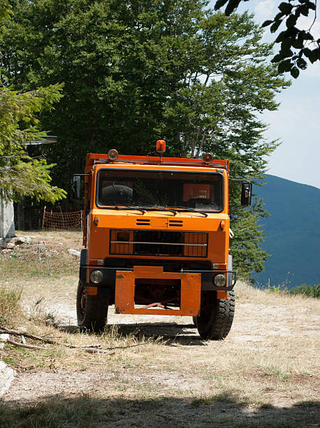 istock Truck safety vehicle mountain 484647492