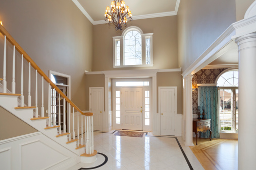 Grand Foyer in Mansion Home