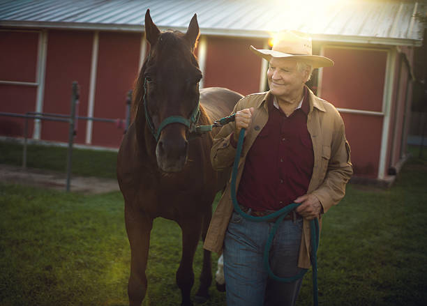 istock Rancher with his horse 484648048