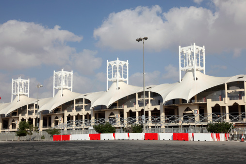 Bahrain International Circuit in Manama, Kingdom of Bahrain, Middle East
