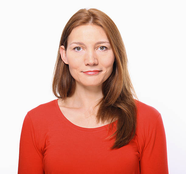 istock Young Woman Smiling Portrait. 484649881