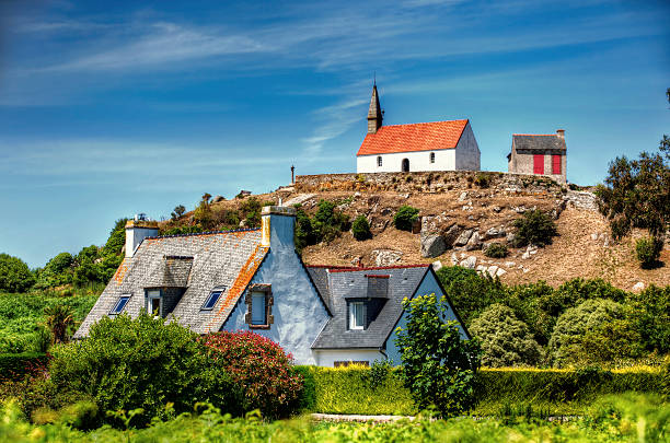 Saint-Nicolas de Port Manech chapel built in the 16th century, Finistère