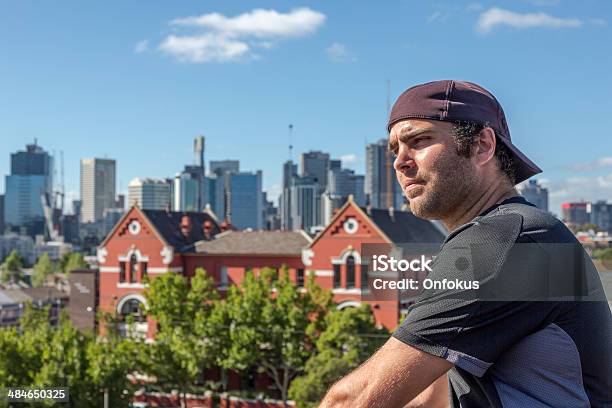 Man Tourist In Melbourne Australia Stock Photo - Download Image Now - Adult, Adults Only, Australia