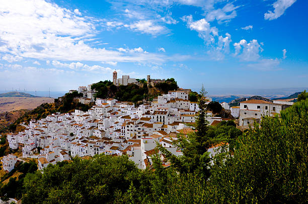 Casares The white village Casares in Andalucia Spain.  casares photos stock pictures, royalty-free photos & images