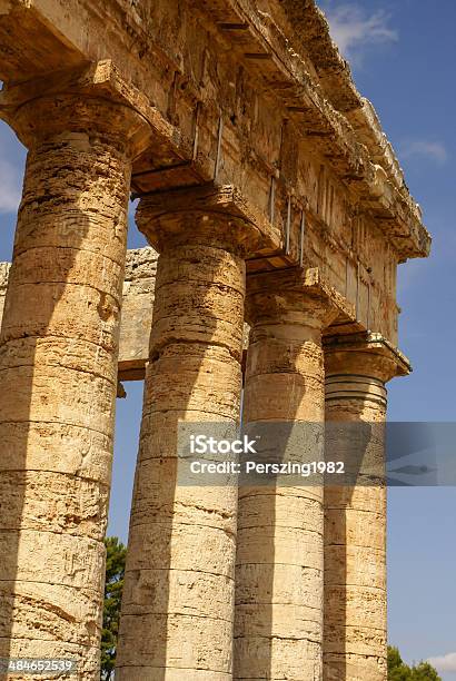 Segesta Archaeological Site Of Ancient Greece Drills Sicily Ital Stock Photo - Download Image Now