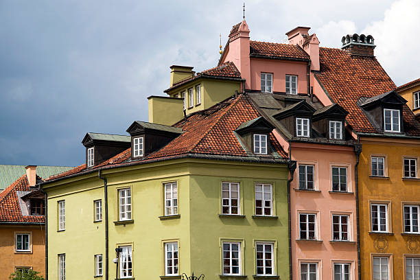 istock old city, Warsaw 484653240