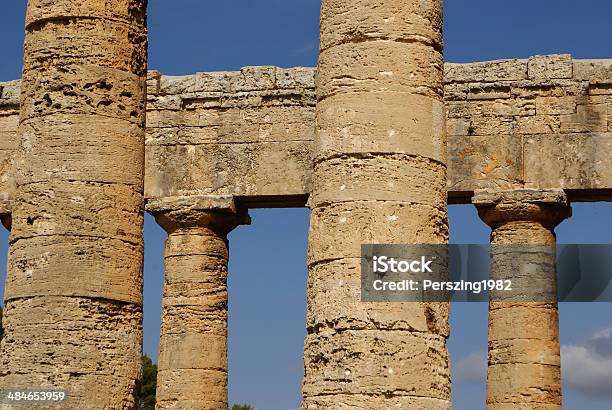 Segesta Sito Archeologico Dellantica Grecia Punte Sicilia Ital - Fotografie stock e altre immagini di Antico - Vecchio stile