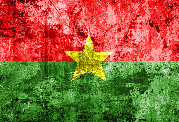 istock Burkina Faso flag 484653963