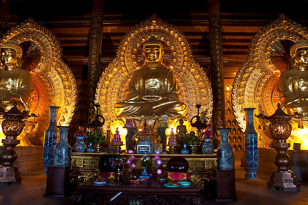 istock Golden Buddha images 484654261