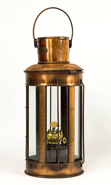 istock Vintage Style Kerosene Lamp 484658938