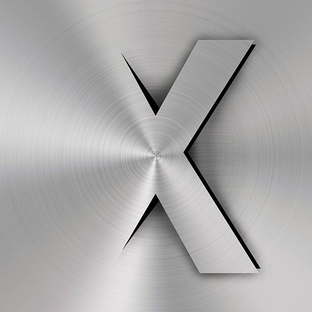 istock Alphabet symbol letter X 484663848