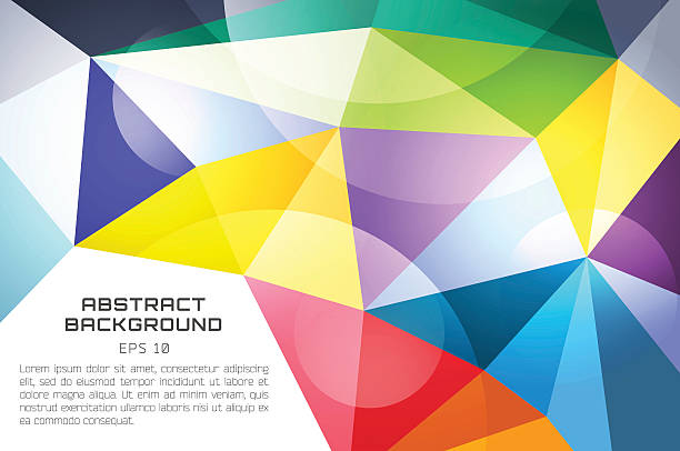 Technology Wallpaper Triangle Color