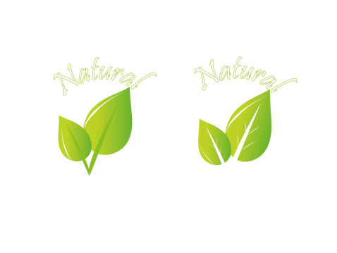 leaves vector two style