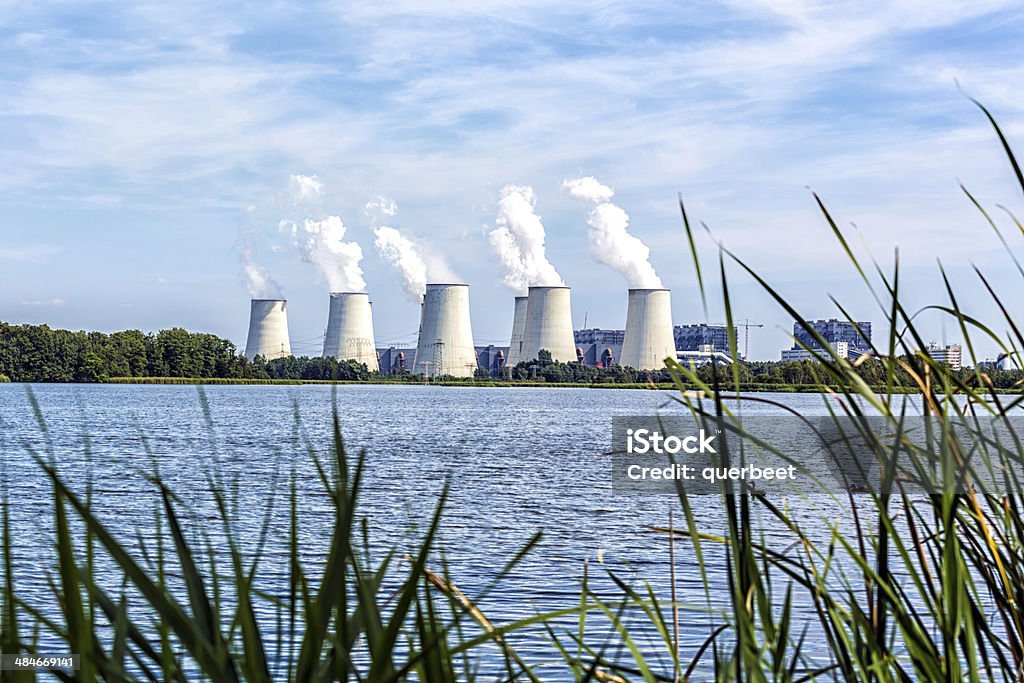 Kraftwerk in Deutschland - Lizenzfrei Kohlekraftwerk Stock-Foto
