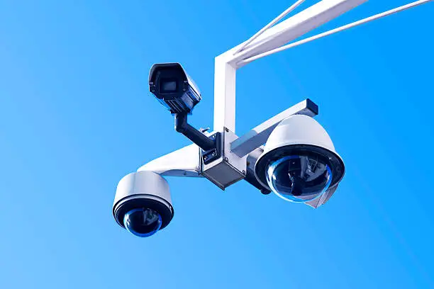 Photo of security cameras