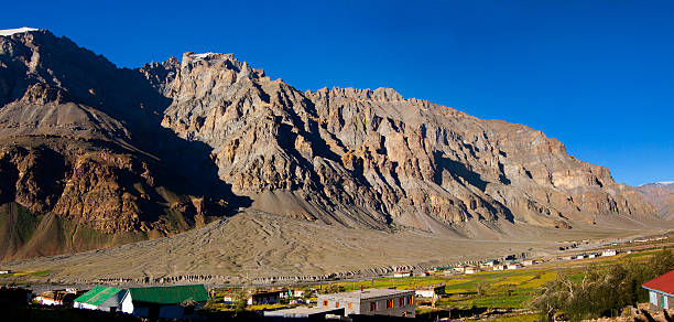 istock mountain peaks; Indian houses 484670283