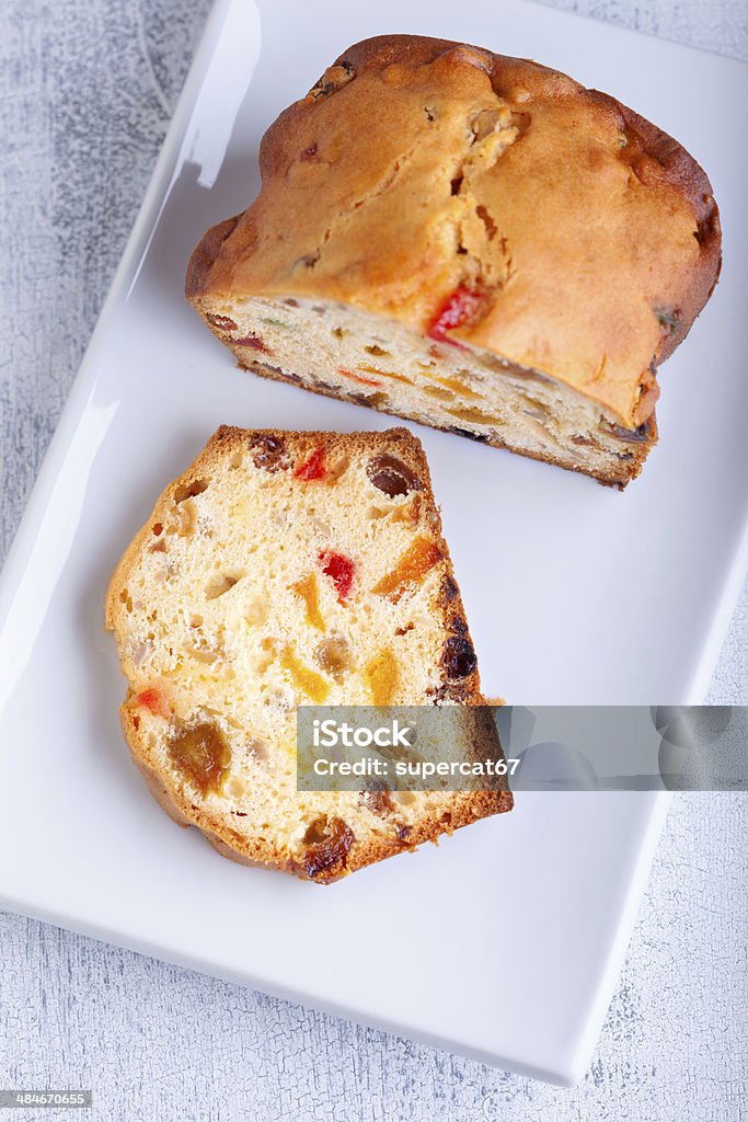 Fruit Cake Homemade Fruit Cake Cake Stock Photo