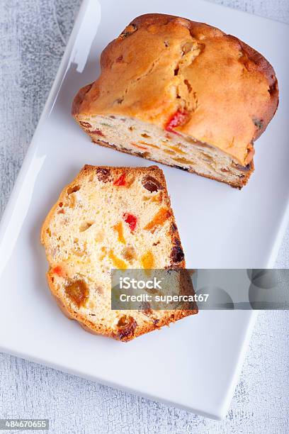 Fruit Cake Stock Photo - Download Image Now - Cake, Candied Fruit, Candy