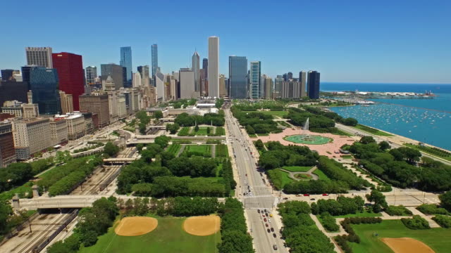 Aerial Illinois Chicago