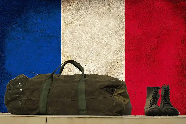 Photo of France flag, military Concep