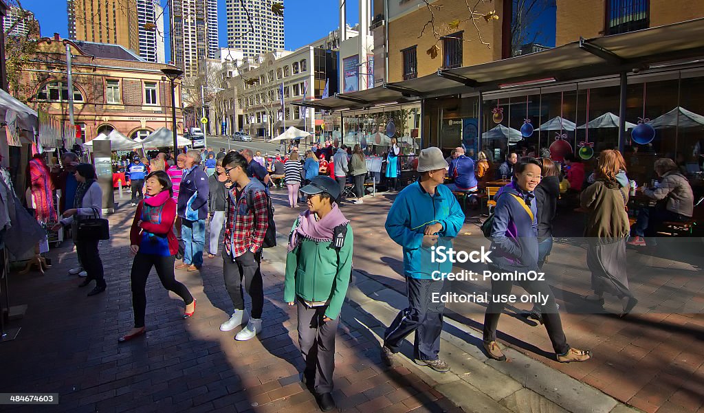 Азиатских туристов в Сиднее - Стоковые фото Люди роялти-фри