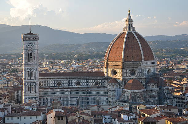 Santa Maria del Fiore Duomo - Florence - Italy stock photo