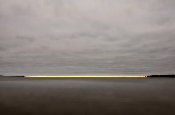 istock Gloomy day over Northern Manitoba lake 484674751