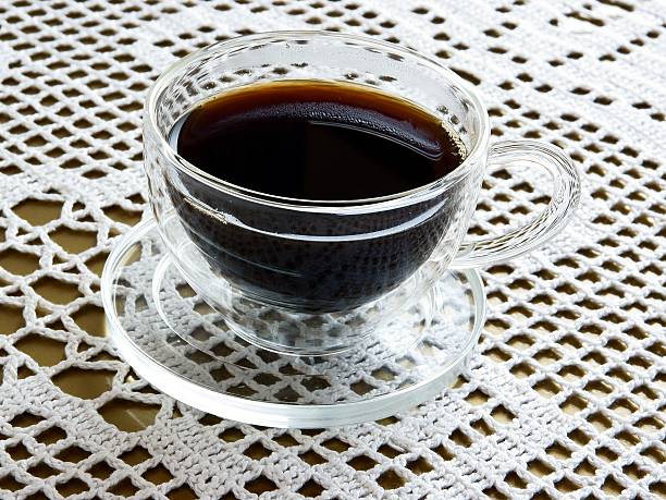 cup of black,hot coffee