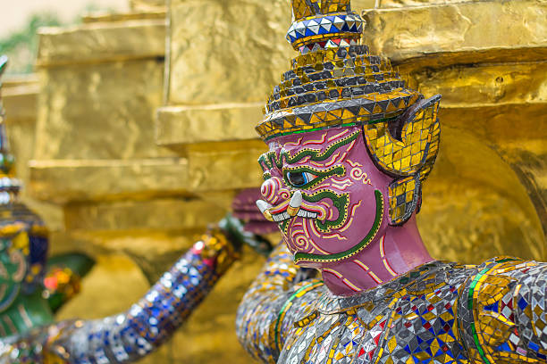 istock Demon Guardian at Wat Phra Kaew 484679702