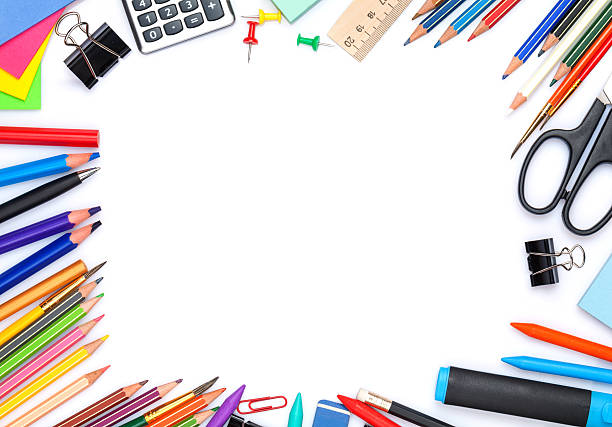 istock School and office supplies 484680240
