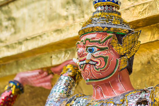 istock Demon Guardian at Wat Phra Kaew 484682606