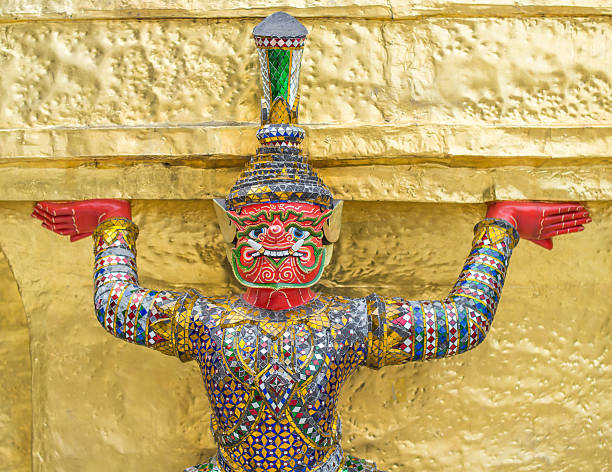 istock Demon Guardian at Wat Phra Kaew 484682640
