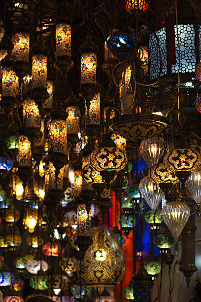 istock Traditional lanterns hanging at the Grand Bazaar in Istanbul 484682824